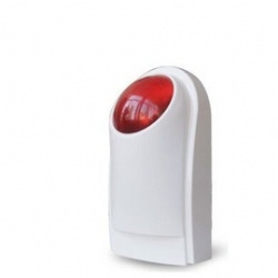 Siren with strobe light JS-200 for outdoor bell