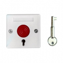 ABS case panic buttons with key JS-68A