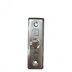 Narrow stainless steel panic button Push button JS-86B for access control system