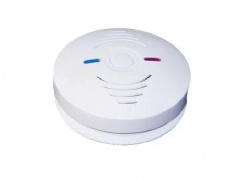 Photoelectric smoke alarm JS-SD20 with 9VDC battery in ceiling or wall mounting