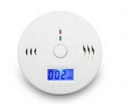 CARBON MONOXIDE DETECTOR JS-GD40 with low battery warning