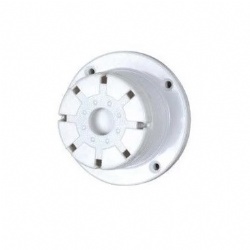 Piezo Siren JS-87 in white housing for siren horn strobe lights