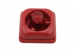 Alarm Siren Electronic Fire Bell Featuring with Strobe LED Alarm Siren Fire Bell