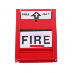 Emergency door release for fire alarm