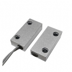 CE Certified Surface mounted magnetic contact JS-51 in Zinc-alloyed Ideal for metal door/ window