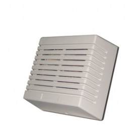 Piezo siren JS-78 in white housing for fire alarm